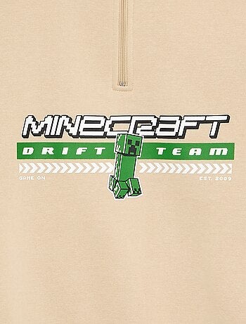Sweat 'Minecraft' à col camionneur