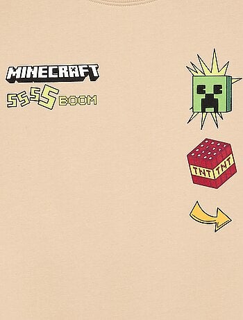 Sweat 'Minecraft' à manches longues