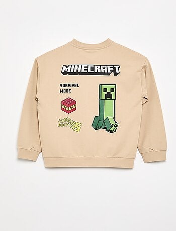 Sweat 'Minecraft' à manches longues