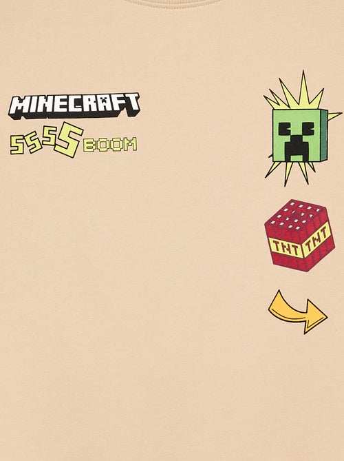 Sweat 'Minecraft' à manches longues - Kiabi Sweat 'Minecraft' à manches longues - Kiabi