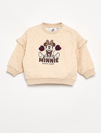 Sweat 'Minnie' 'Disney' avec volants aux épaules