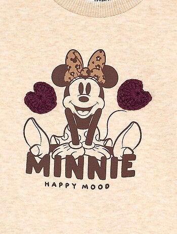 Sweat 'Minnie' 'Disney' avec volants aux épaules