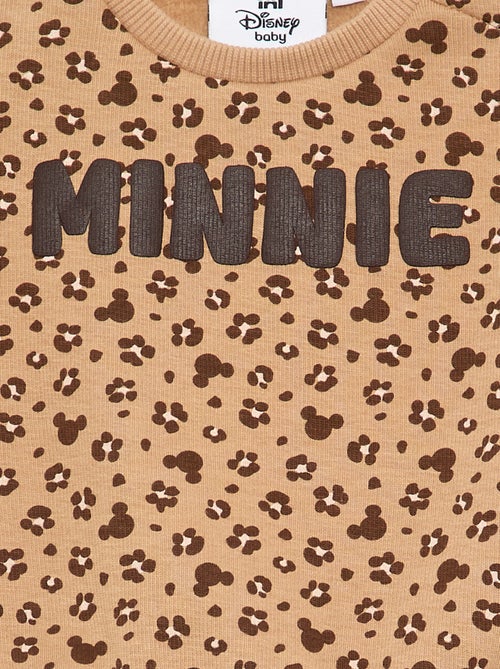 Sweat 'Minnie' 'Disney' avec volants aux épaules - Kiabi