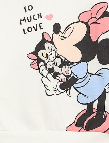 Sweat 'Stitch' 'Disney' avec volants aux manches