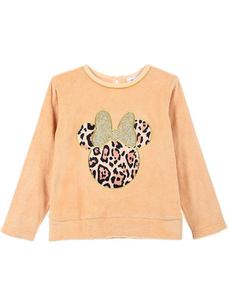 Sweat Minnie Mouse | Licence Officielle Beige - Kiabi