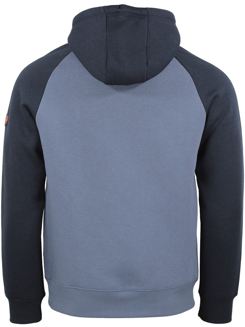 SWEAT MOLLETON A CAPUCHE CLAPTON HOMME - PEAK MOUNTAIN Bleu marine - Kiabi