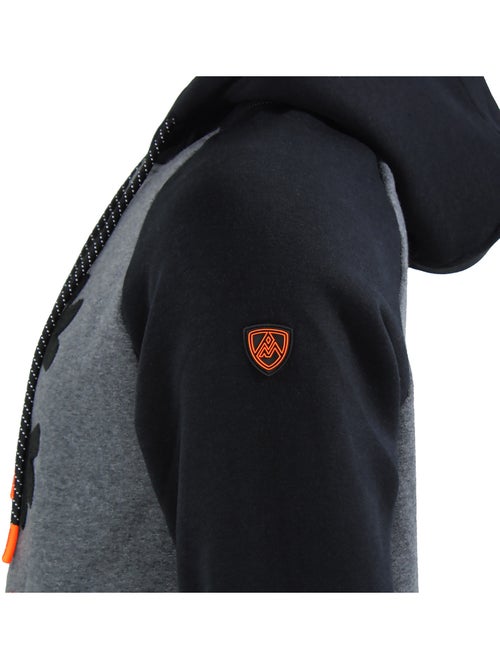 SWEAT MOLLETON A CAPUCHE CLAPTON HOMME - PEAK MOUNTAIN - Kiabi
