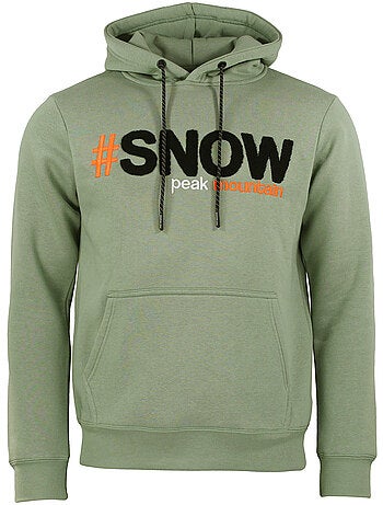 SWEAT MOLLETON A CAPUCHE CLASH HOMME - PEAK MOUNTAIN