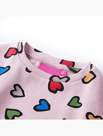 Sweat molleton coton pour enfant - vidaxl