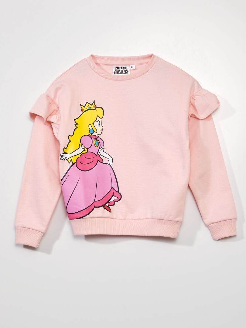 T-shirt 'Super Mario' 'Peach' - ROSA - Kiabi - 8.00€