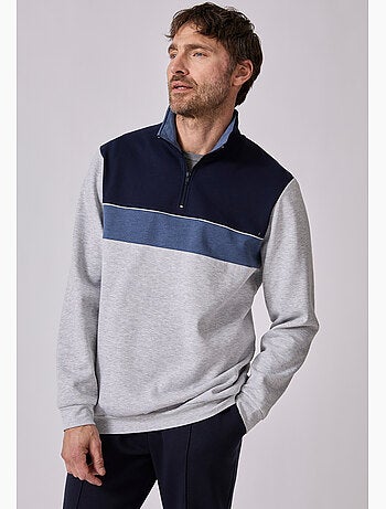 Sweat molleton intérieur gratté - damart