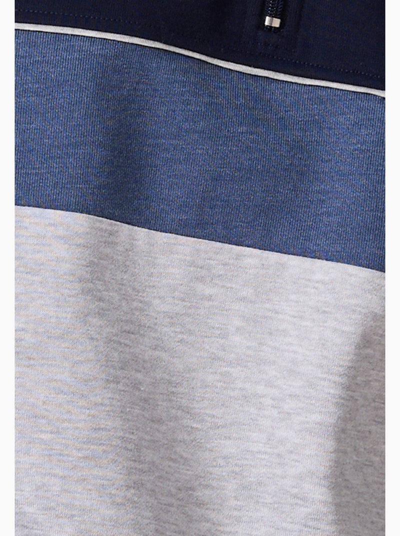 Sweat molleton intérieur gratté - damart Gris - Kiabi