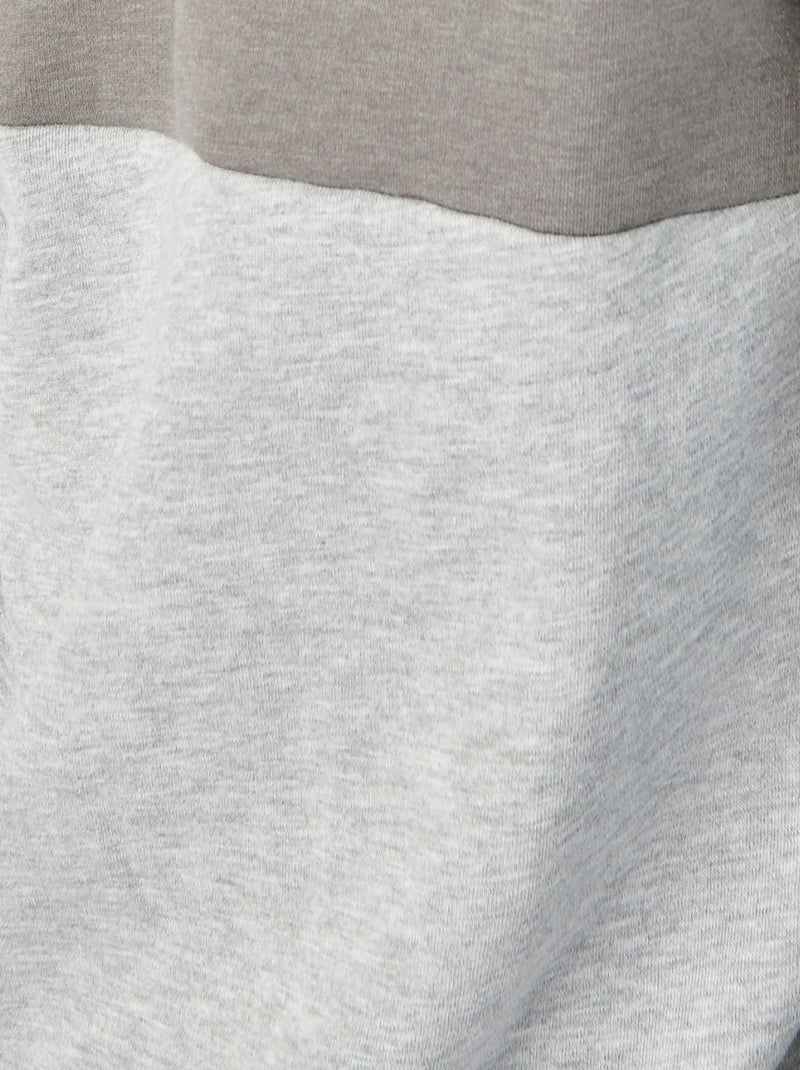 Sweat molleton intérieur gratté - Damart Rouge - Kiabi