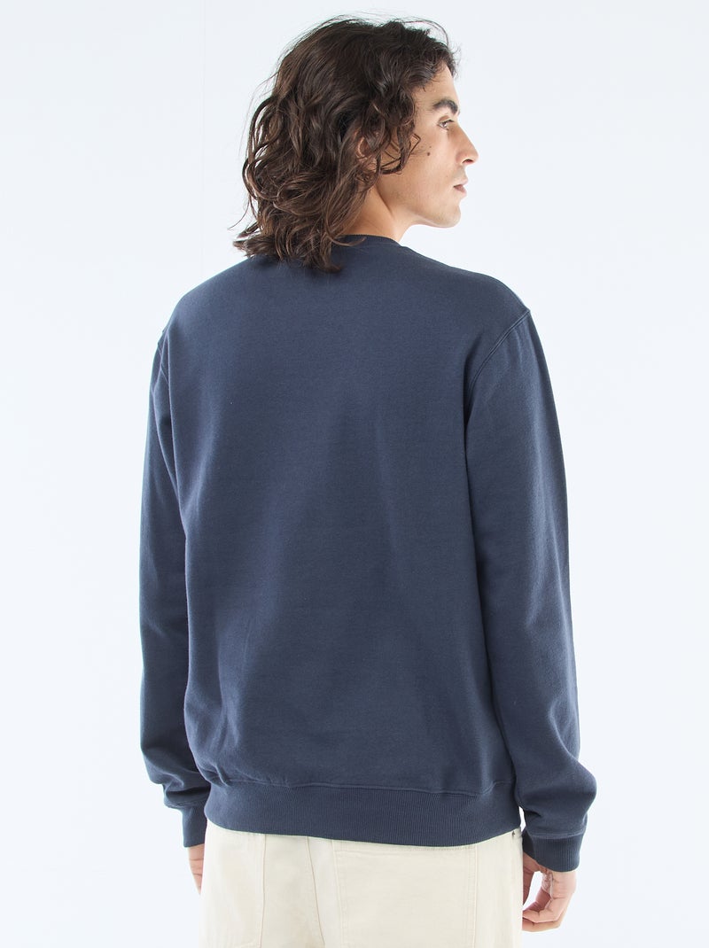 Sweat molleton 'NFL' Bleu - Kiabi