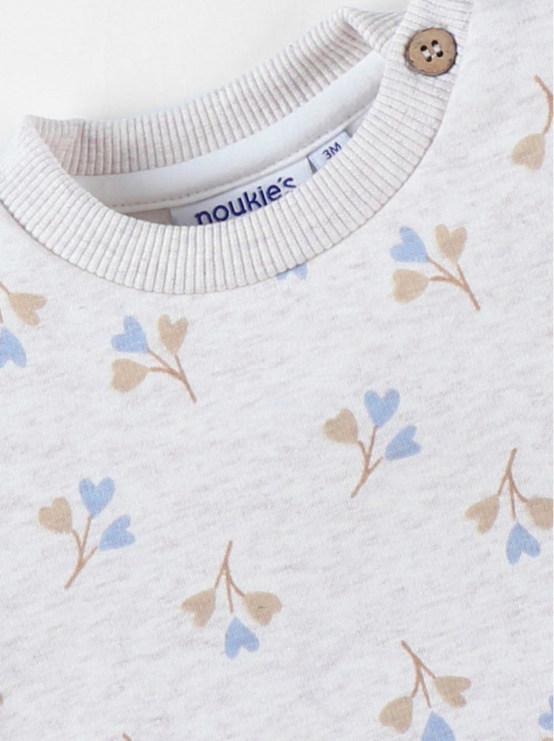 Sweat, Molleton Noukie's Beige - Kiabi