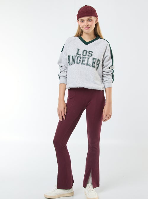 Sweat molleton sportswear - Kiabi