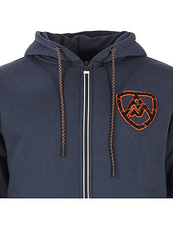 SWEAT MOLLETON ZIPPE A CAPUCHE CAWANE HOMME - PEAK MOUNTAIN
