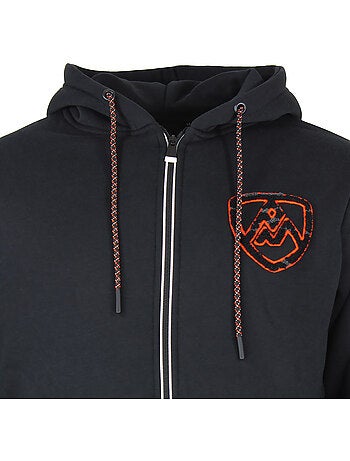 SWEAT MOLLETON ZIPPE A CAPUCHE CAWANE HOMME - PEAK MOUNTAIN
