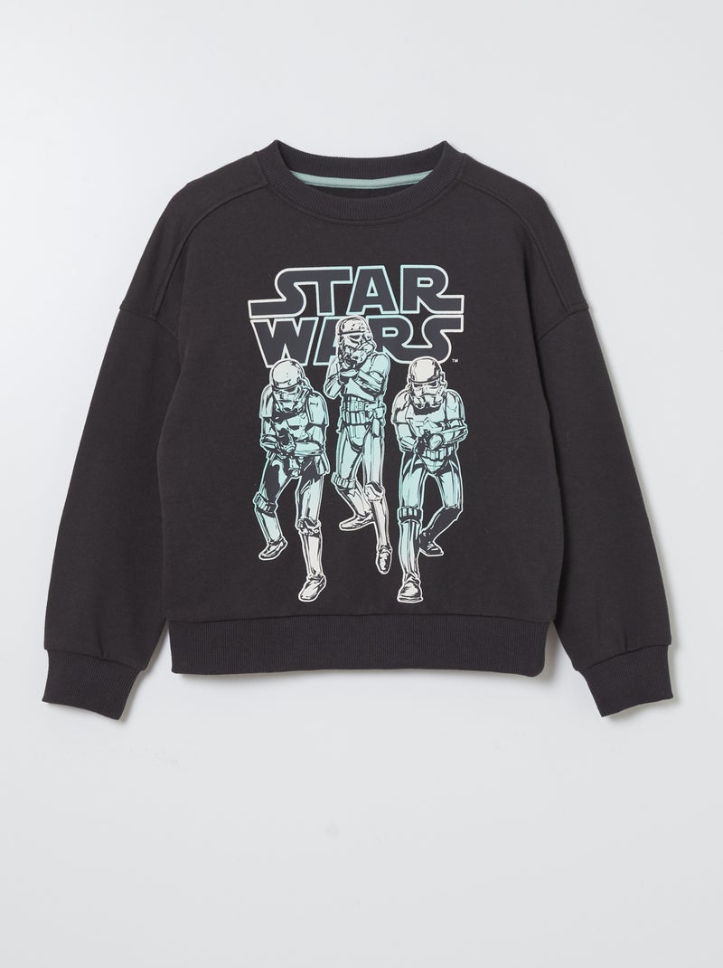 Sweat molletonné 'Star Wars' Noir - Kiabi