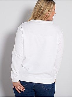 Sweat 'Monsieur Madame' - Kiabi