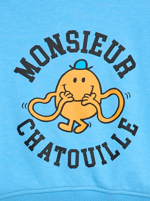 Sweat 'Monsieur Madame' en molleton gratté doux et chaud - Kiabi