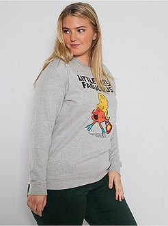 Sweat 'Monsieur Madame' - Kiabi