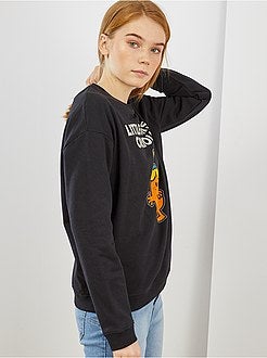 Sweat 'Monsieur Madame' - Kiabi