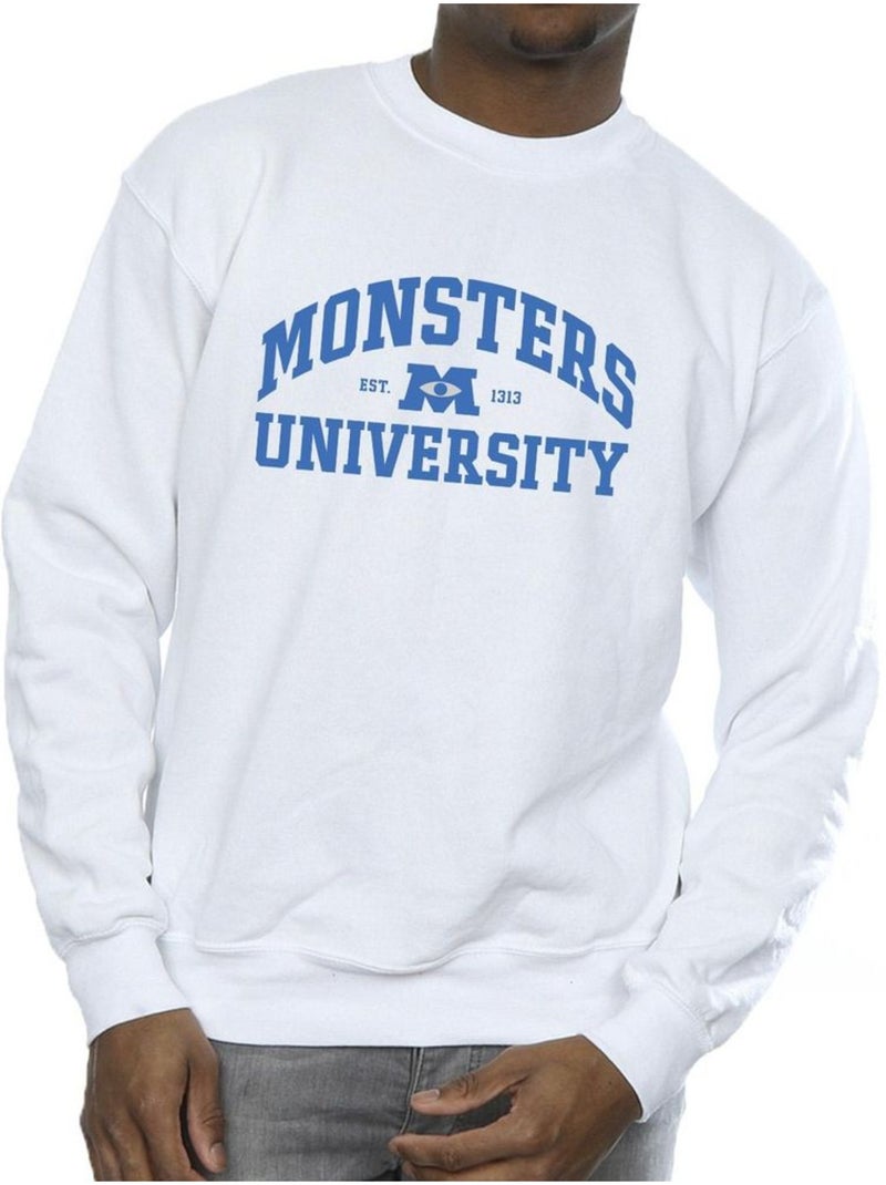 Sweat monstres academy - disney Blanc - Kiabi