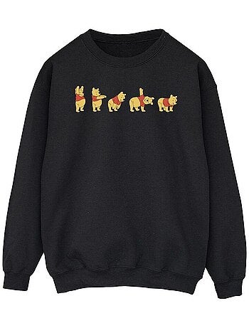 Sweat motif winnie l'ourson motif/style extensible - disney