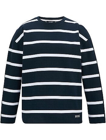 Sweat motif/style à rayures avira - regatta