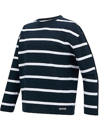 Sweat motif/style à rayures avira - regatta