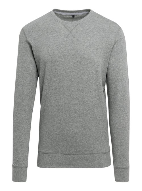Sweat motif/style chiné - build your brand - Kiabi
