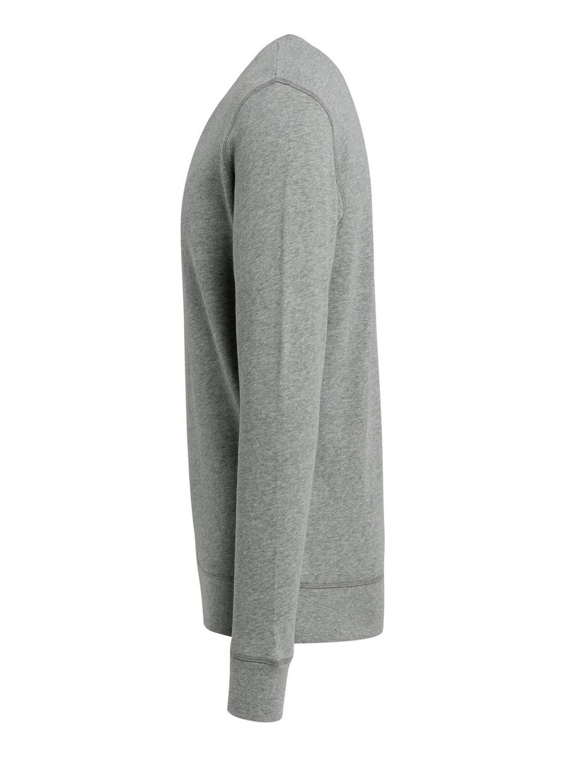 Sweat motif/style chiné - build your brand Gris - Kiabi