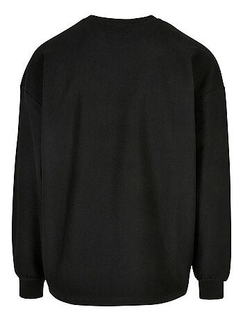 Sweat motif/style côtelé - urban classics