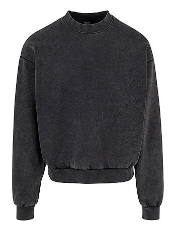 Sweat motif/style délavé à l'acide - urban classics