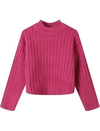 Sweat motif/style duveteux - minoti