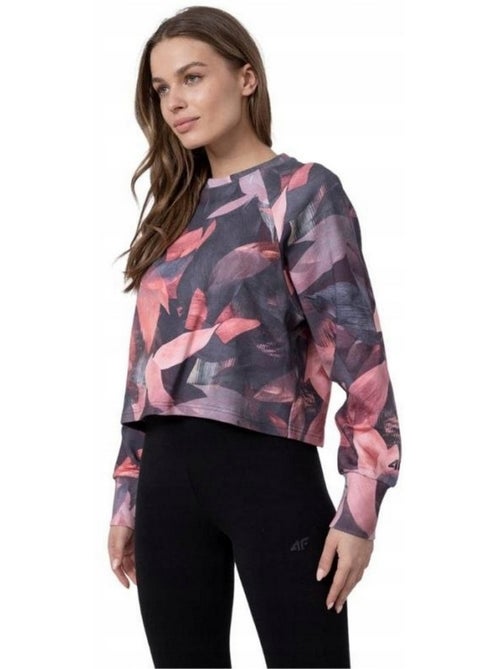 Sweat motif/style imprimé intégral h4z22 - 4f - Kiabi