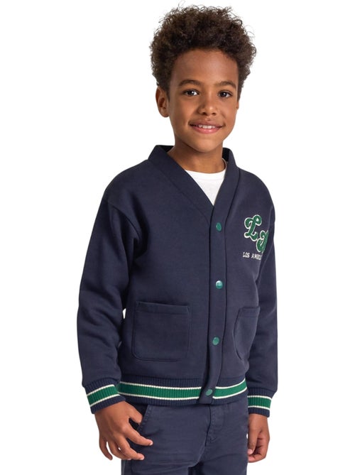 Sweat motif/style imprimé sur poitrine - minoti - Kiabi
