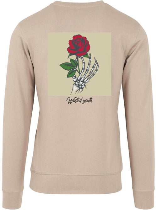 Sweat motif/style jeunesse perdue - mister tee - Kiabi
