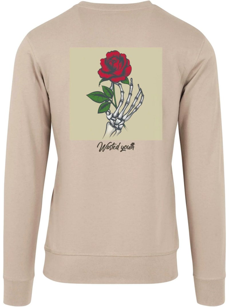 Sweat motif/style jeunesse perdue - mister tee Beige grès - Kiabi