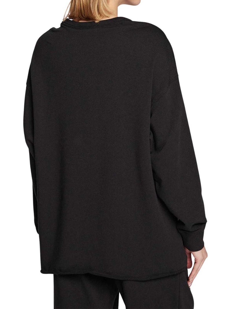 Sweat motif/style logo - calvin klein Noir - Kiabi
