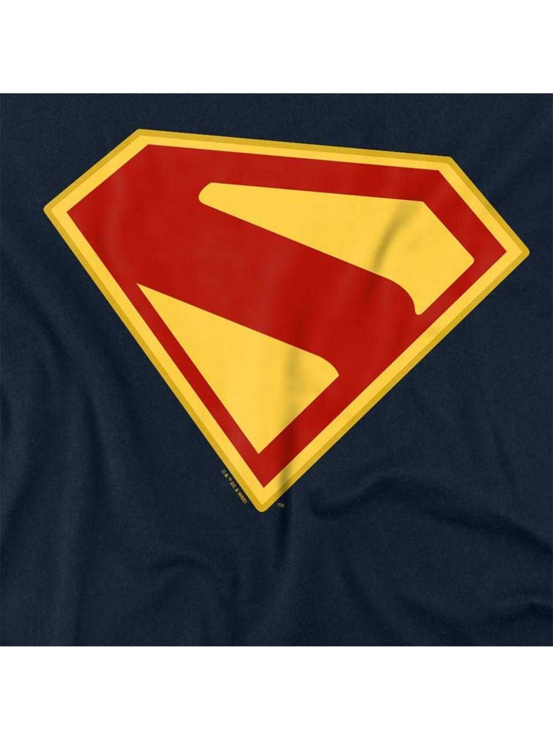 Sweat motif/style logo - superman Bleu marine - Kiabi