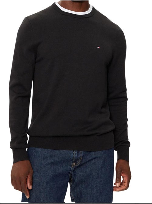 Sweat motif/style logo brodé - tommy hilfiger - Kiabi