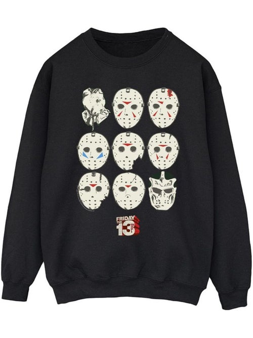 Sweat motif/style masques - vendredi 13 - Kiabi Sweat motif/style masques - vendredi 13 - Kiabi
