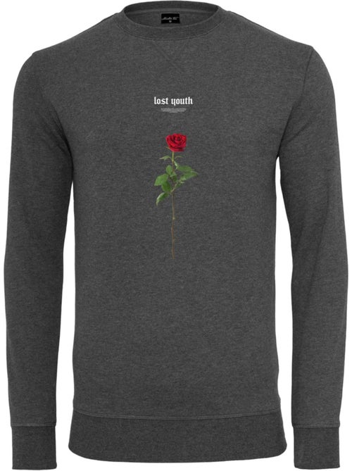 Sweat motif/style rose - lost youth - Kiabi