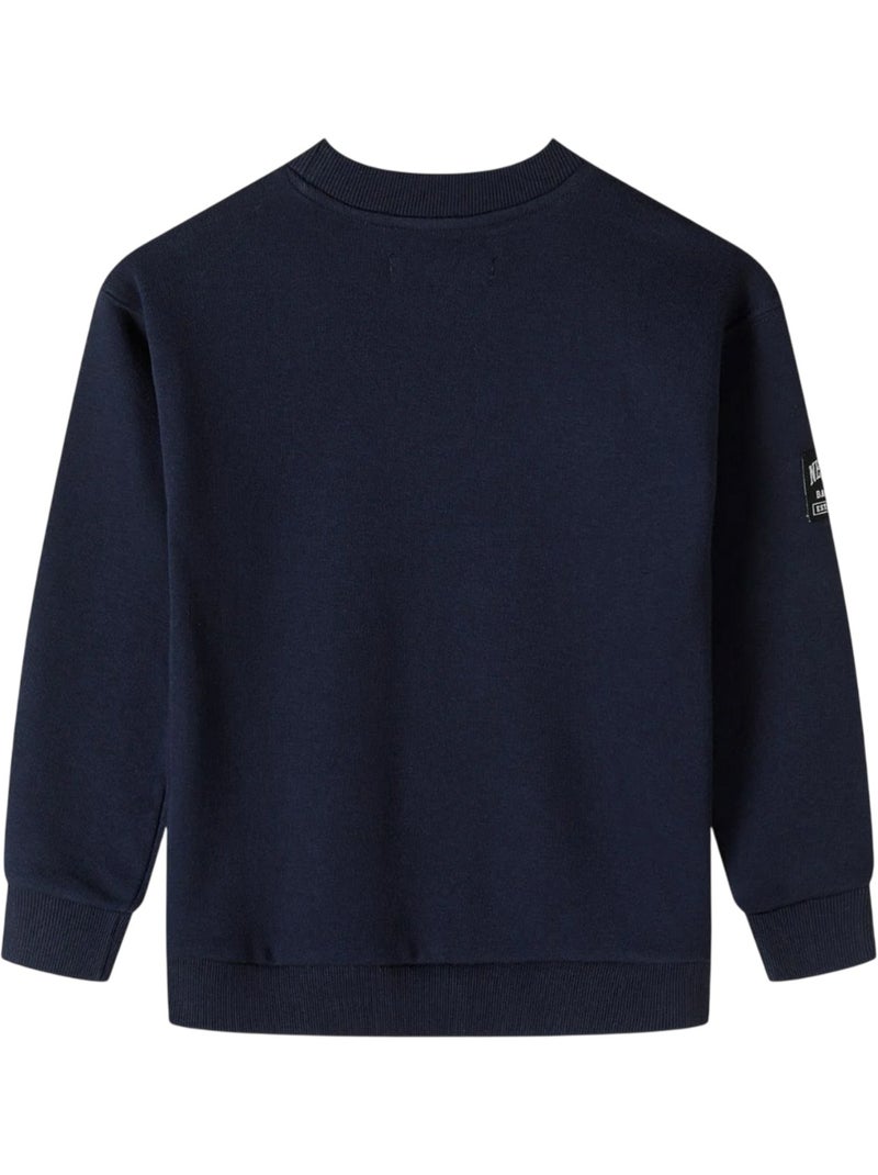 Sweat motif/style texte - minoti Bleu - Kiabi