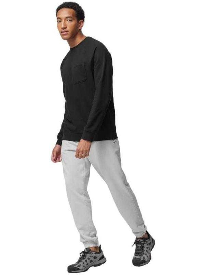 Sweat motif/style uni - outhorn Noir - Kiabi