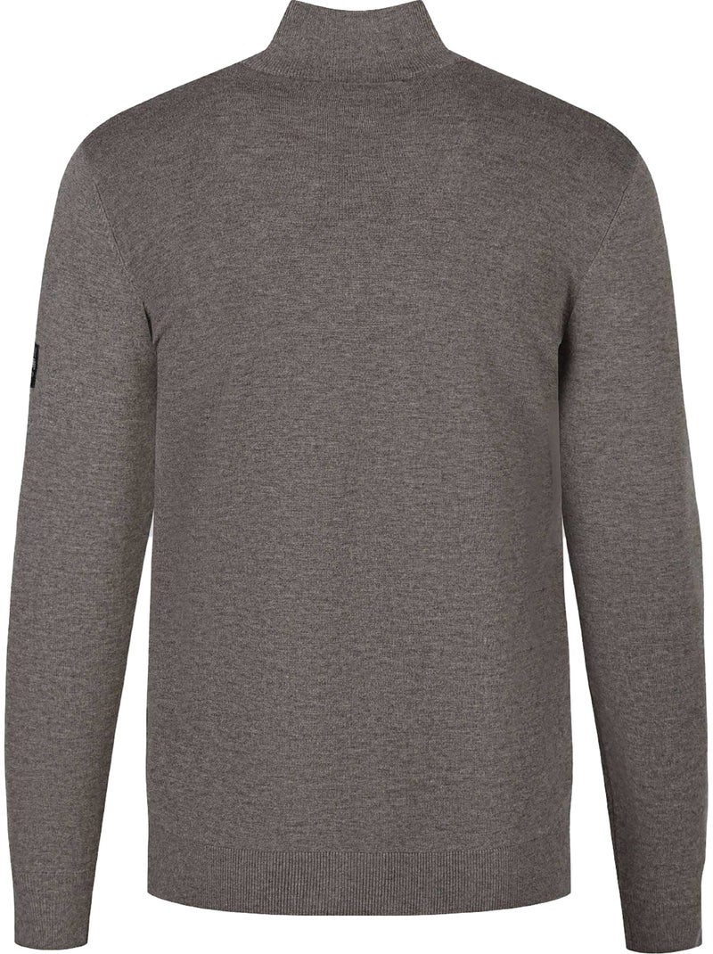 Sweat motif/style uni - respect Gris - Kiabi