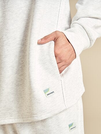 Ekstract - Sweat multi-sport avec col camionneur zippé