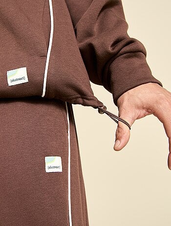 Ekstract - Sweat multi-sport avec col camionneur zippé